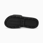 4s Puma 390957-01 Karmen Space Metallics Swimming Slides Women - Black/Gold 